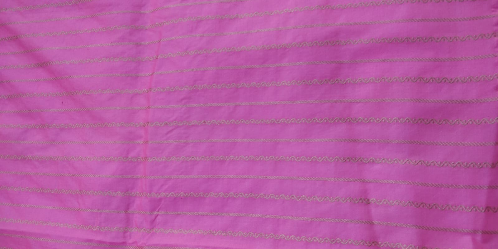 Pink Minakari Handwoven Pure Silk Banarasi Lehenga Panels