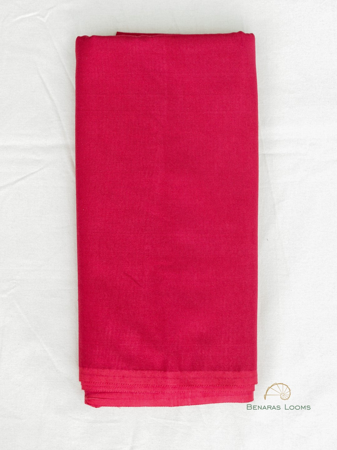 Candy Apple Red Paithani Unstitched Suit Set