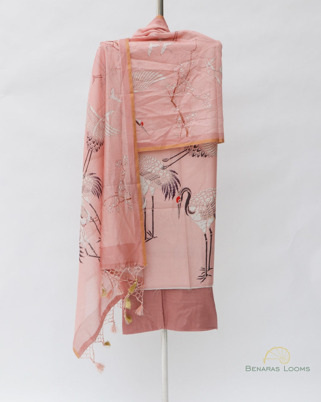 Digital Printed Handwoven Unstitched Suit Fabric