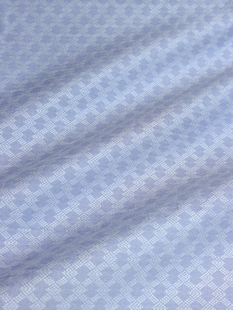 Light Blue Banarasi Fabric