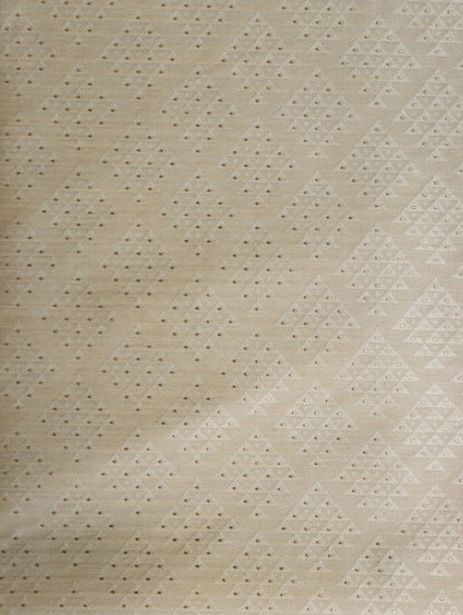Cream Banarasi Fabric