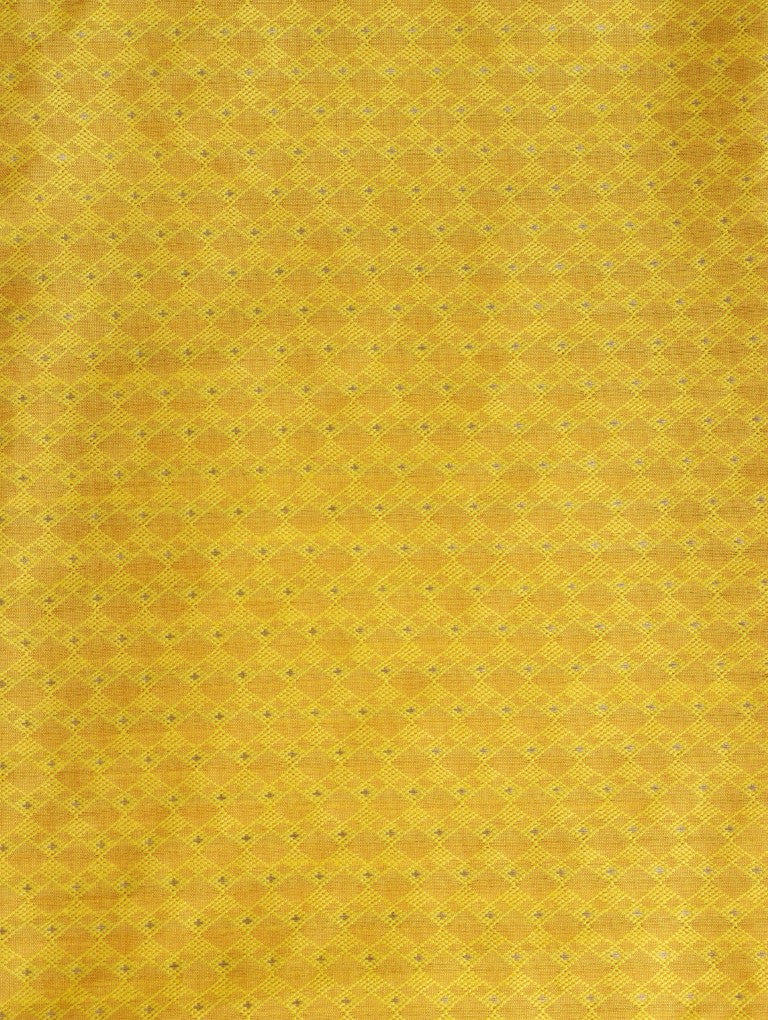 Yellow Banarasi Fabric