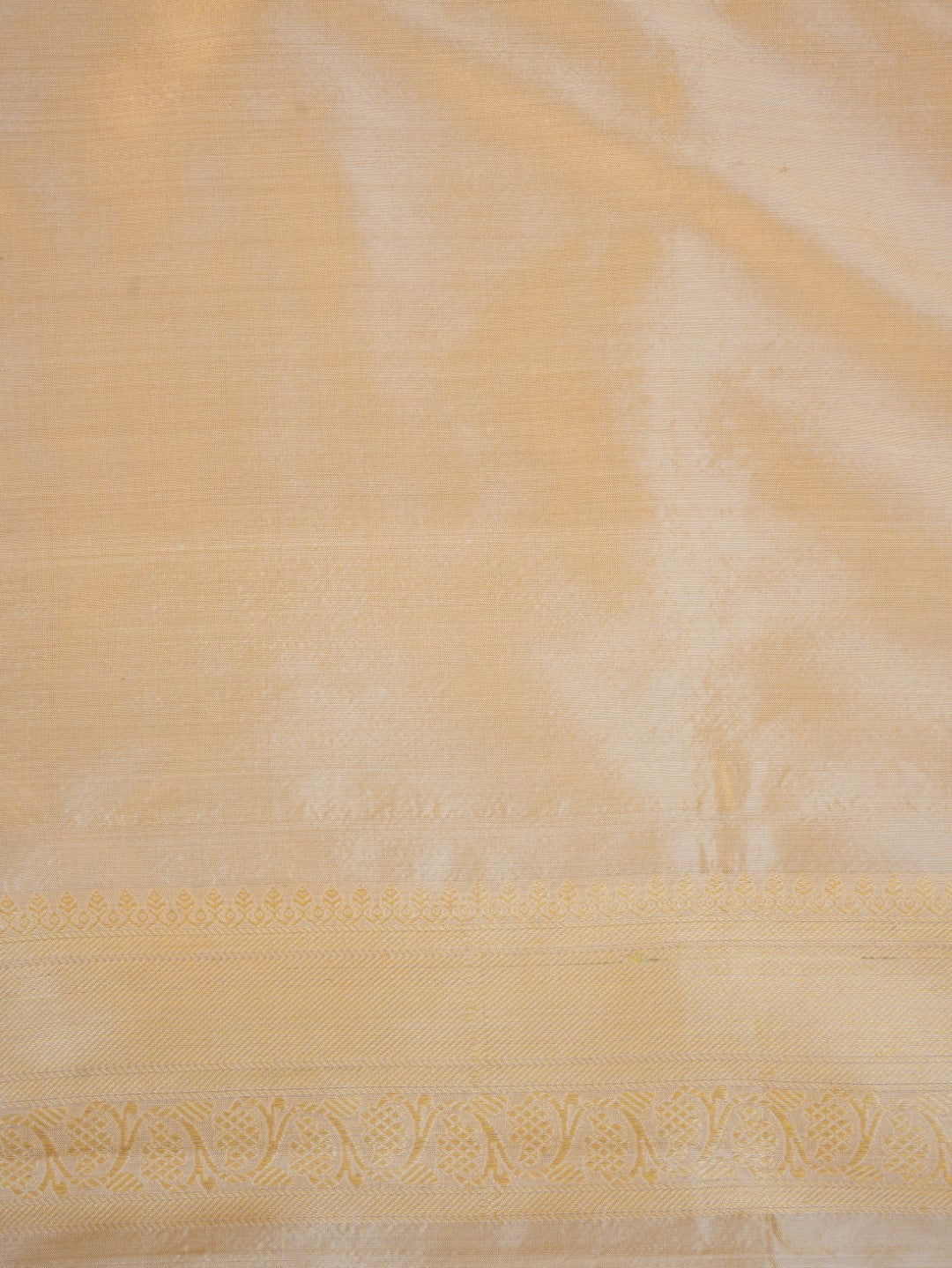 Golden Brocade Handwoven Banarasi Pure Silk Saree