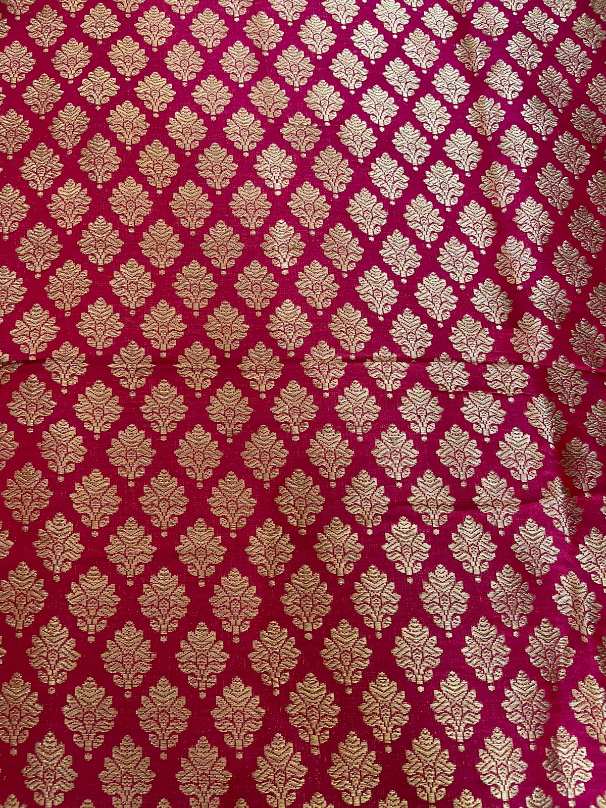 Vibha Rani Pink Handwoven Pure Silk Banarasi Lehenga