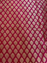 Load image into Gallery viewer, Vibha Rani Pink Handwoven Pure Silk Banarasi Lehenga
