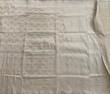Load image into Gallery viewer, Beige Handloom Banarasi Pure Silk Kadhua Saree
