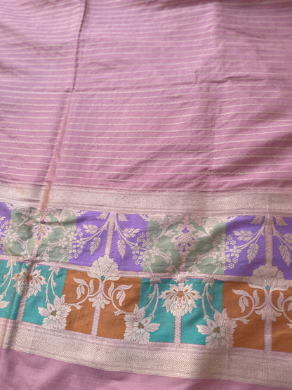 Rangkat Handwoven Tanchui Pure Silk Banarasi Lehenga Panels