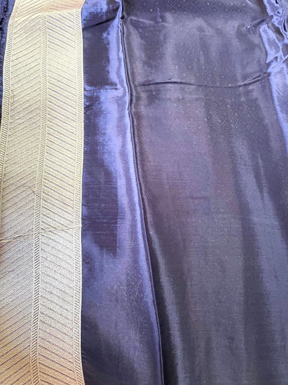 Black Sona- Rupa Buti Crepe Banarasi Saree