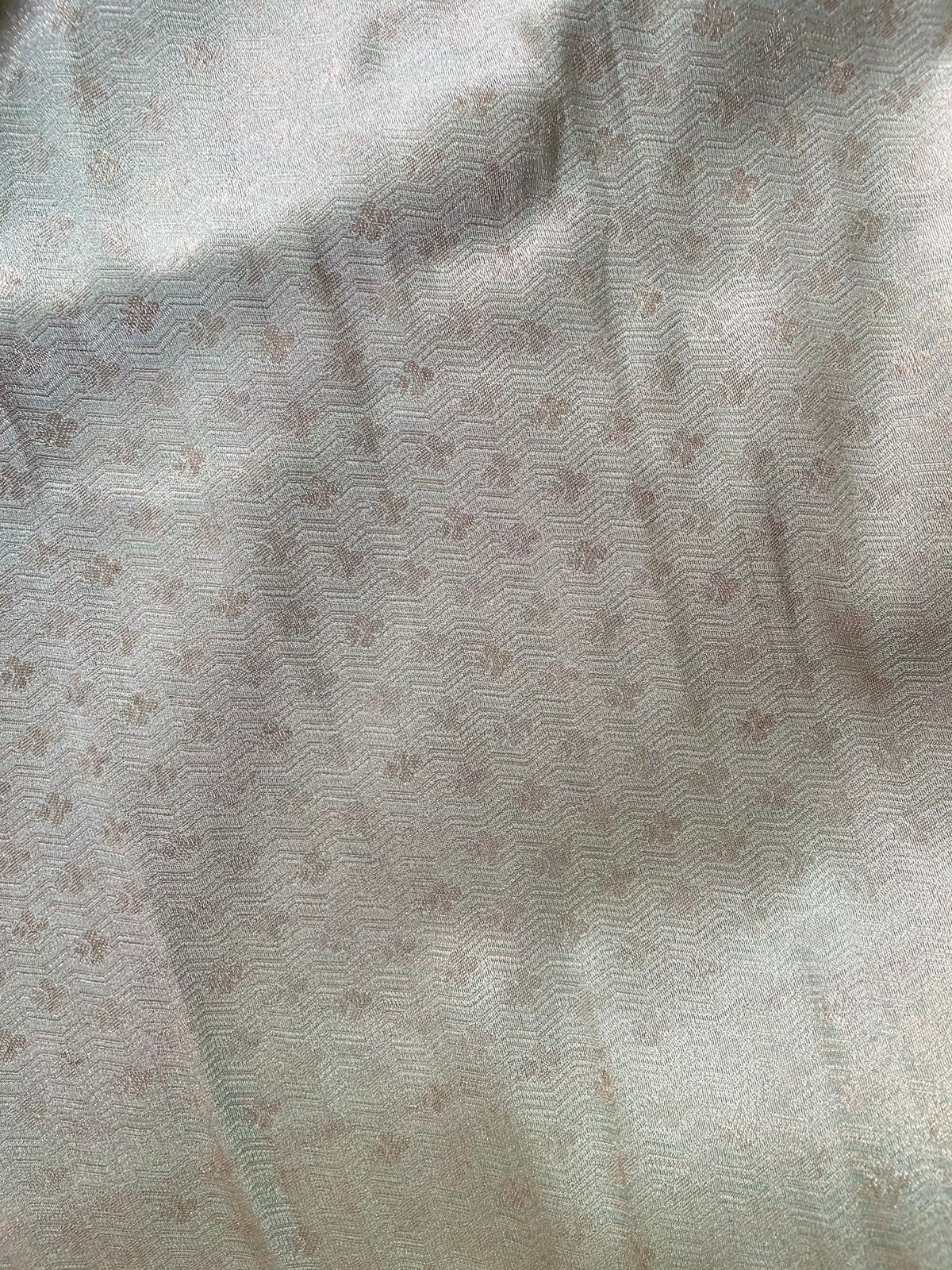 Sky Blue Soft Silk Banarasi Saree