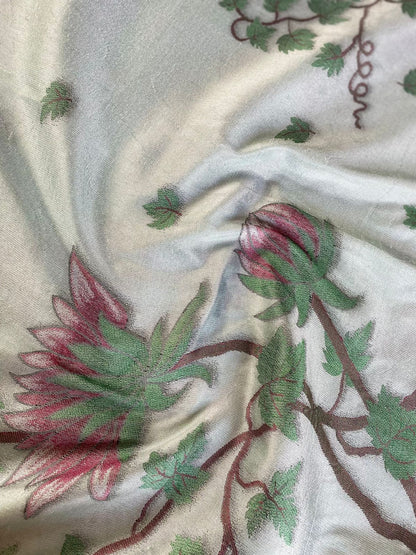 Sky Blue Soft Silk Banarasi Saree