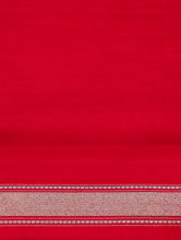 Load image into Gallery viewer, Red Handloom Mashru Silk Kadhua Butidar Banarasi Saree
