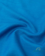 Load image into Gallery viewer, Blue Pure Munga Unstitched Banarasi Suit Set
