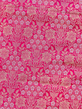 Load image into Gallery viewer, Pink Handwoven Pure Silk Banarasi Lehenga
