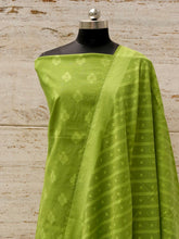 Load image into Gallery viewer, Green Banarasi Cotton Suit Set
