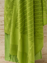 Load image into Gallery viewer, Green Banarasi Cotton Suit Set
