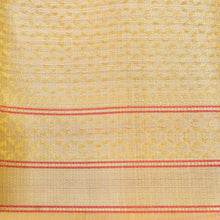 Load image into Gallery viewer, Kota Cotton Yellow Buta Woven Banarasi Saree
