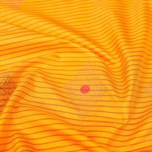 Load image into Gallery viewer, Yellow Banarasi Soft Silk Saree with Contrast Border
