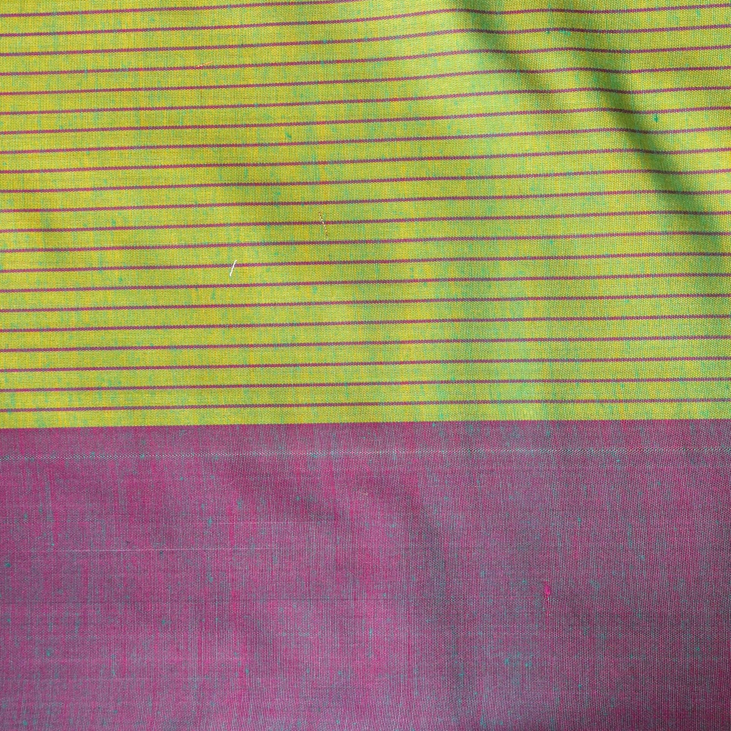 Yellow Banarasi Soft Silk Saree with Contrast Border