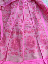 Load image into Gallery viewer, Pink Minakari Handwoven Pure Silk Banarasi Lehenga Panels
