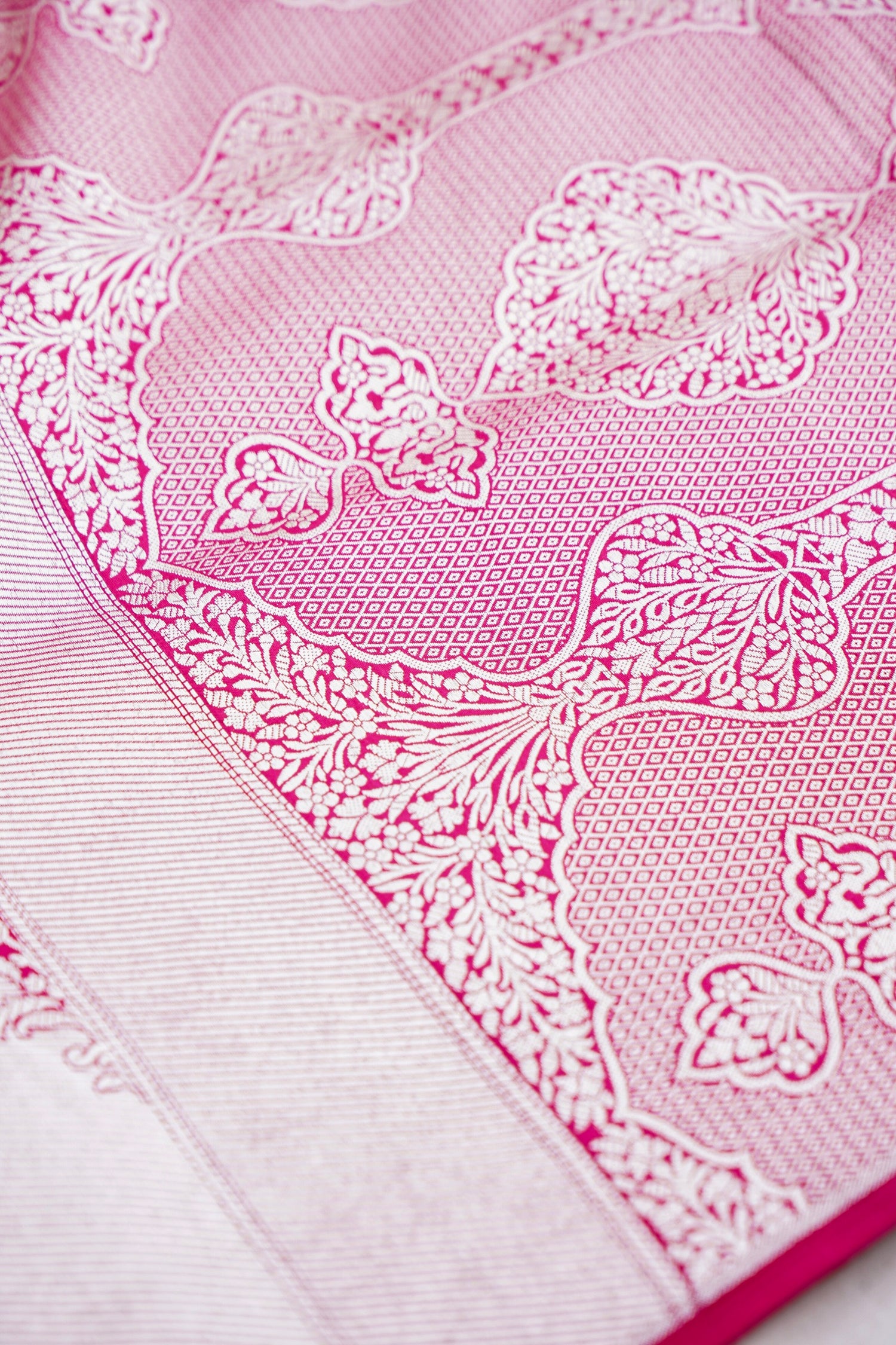 Red Handwoven Pure Silk Banarasi  Saree