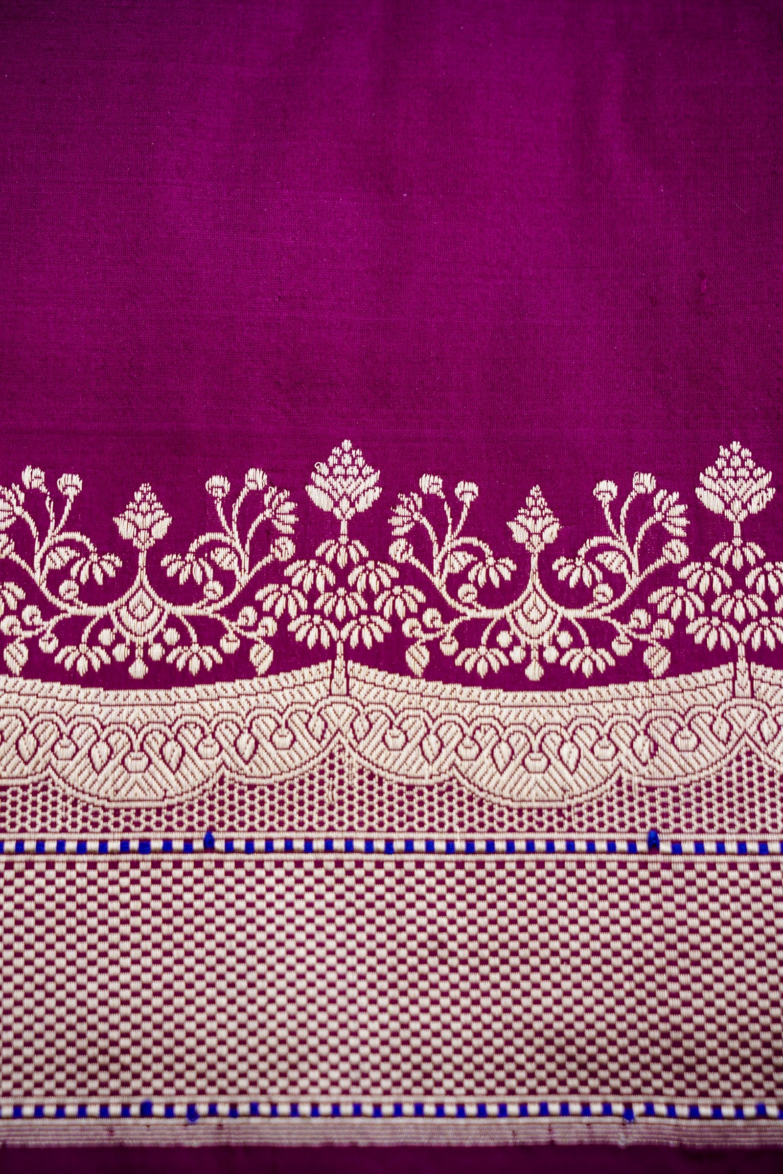 Yellow Handwoven Pure Kataan Kadhiyal Banarasi Saree