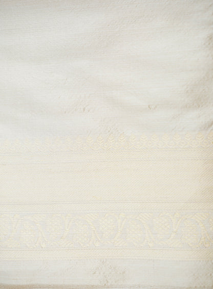 Golden Brocade Handwoven Banarasi Pure Silk Saree