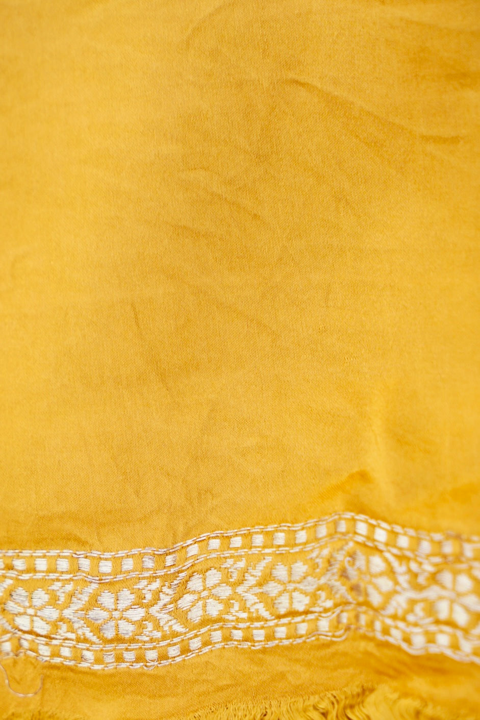 Golden Mustard Handloom Satin Silk Shikargah Banarasi Saree