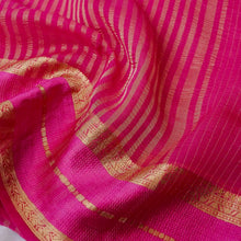 Load image into Gallery viewer, Pink Pure Tissue Banarasi Saree
