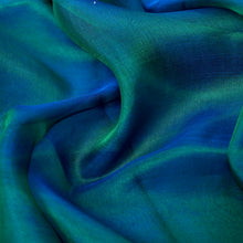 Load image into Gallery viewer, Blue Pure Tissue Kora Banarasi Dupatta
