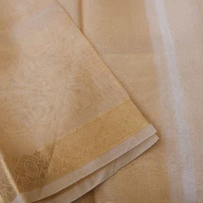 Dyeable Pure Tissue Kora Banarasi Dupatta