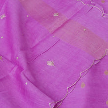 Load image into Gallery viewer, Lilac Chanderi Silk Unstitched Banarasi Suit Fabric
