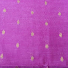 Load image into Gallery viewer, Lilac Chanderi Silk Unstitched Banarasi Suit Fabric
