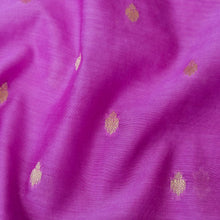 Load image into Gallery viewer, Lilac Chanderi Silk Unstitched Banarasi Suit Fabric
