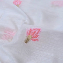 Load image into Gallery viewer, Ivory Cotton Silk Banarasi Unstitched Suit Fabric
