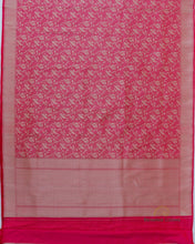 Load image into Gallery viewer, Pink Handloom Kataan Silk Shikargah Banarasi Saree
