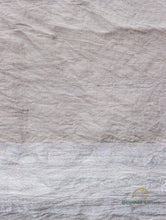 Load image into Gallery viewer, Cream Handloom Tussar Georgette Jaal Banarasi Saree

