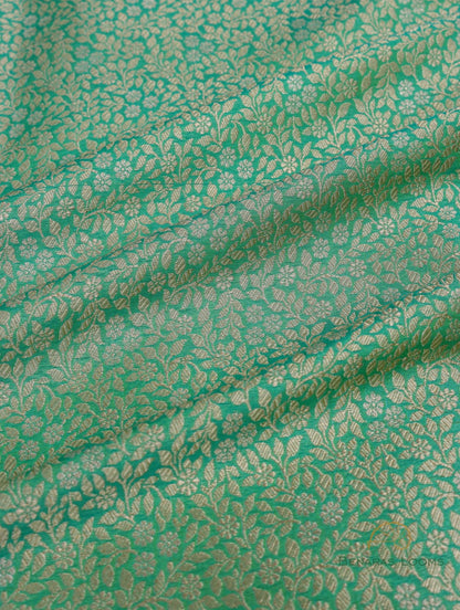 Shot Color Handwoven Pure Kataan Silk Sona Rupa Fabric