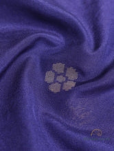 Load image into Gallery viewer, Blue Handwoven Silk Cotton Fabric
