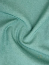 Load image into Gallery viewer, Teal Handwoven Pure Georgette Banarasi Suit Fabric with Georgette Dupatta
