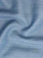 Load image into Gallery viewer, Blue Handwoven Pure Silk Banarasi Suit Fabric
