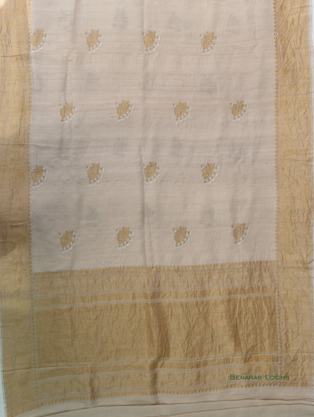Handwoven Pure Tussar Silk Banarasi Saree