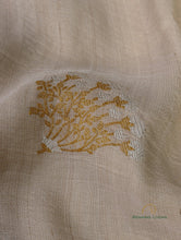 Load image into Gallery viewer, Handwoven Pure Tussar Silk Banarasi Saree
