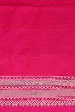 Load image into Gallery viewer, Pink Handwoven Pure Kataan Silk Kadhua Jangla Banarasi Saree
