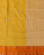 Load image into Gallery viewer, Yellow Handwoven Pure Kataan Silk Banarasi Saree
