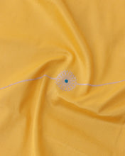 Load image into Gallery viewer, Yellow Handwoven Pure Kataan Silk Banarasi Saree
