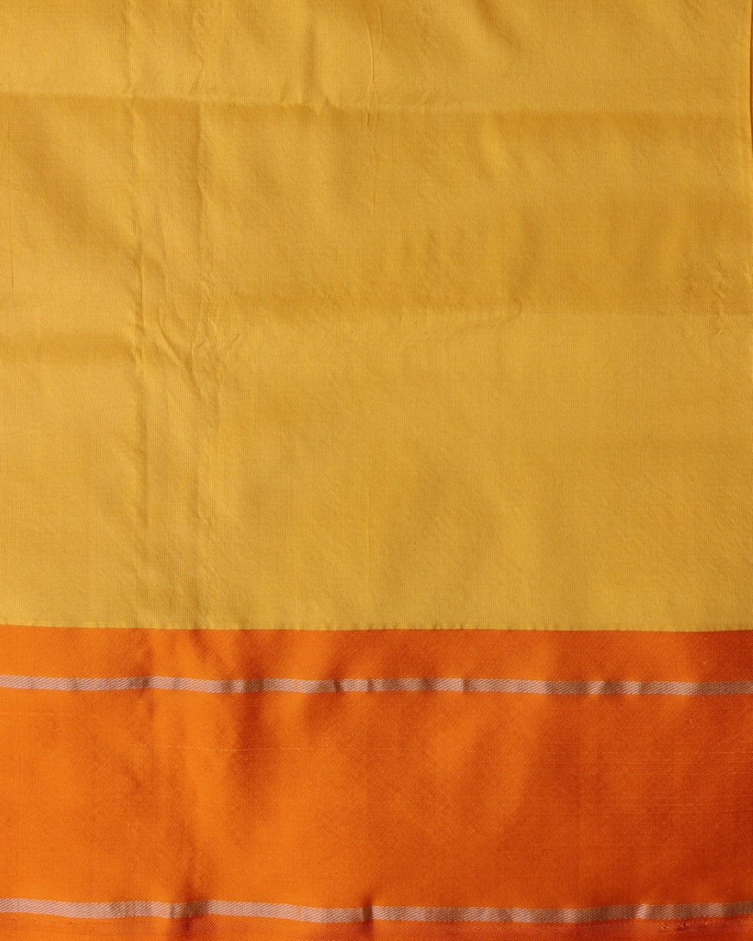 Yellow Handwoven Pure Kataan Silk Banarasi Saree