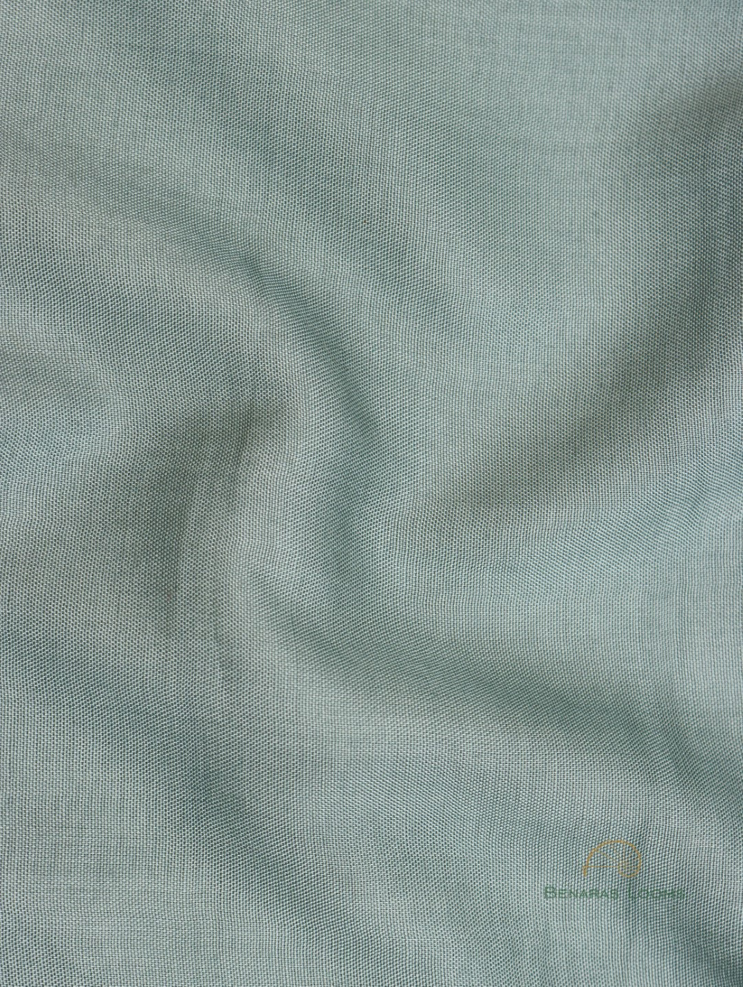 Gray Handwoven Banarasi Pure Organza Silk Unstitched Suit Set