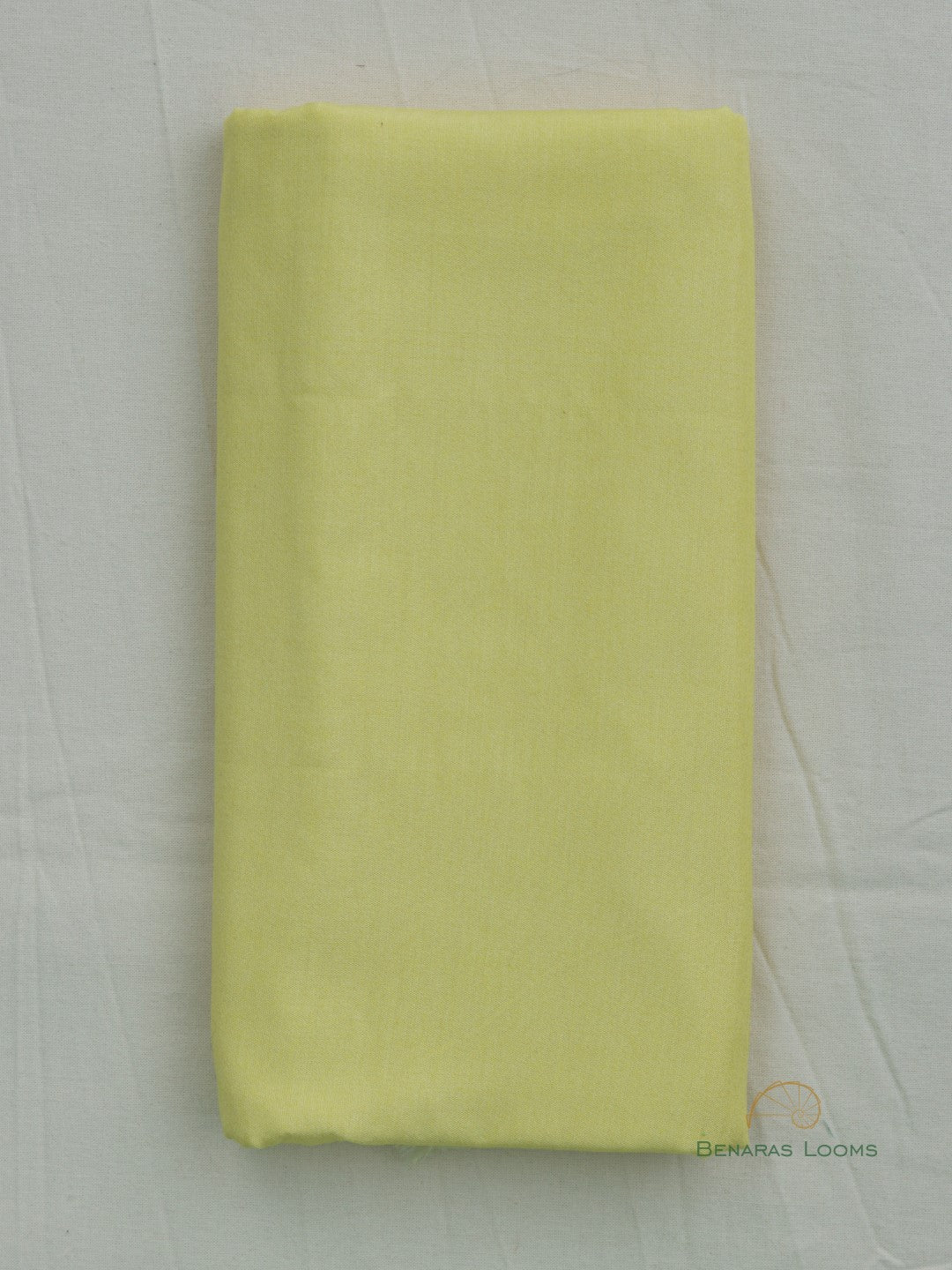 Yellow Cotton Silk Three Piece Unstitched Suit Fabric