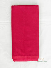 Load image into Gallery viewer, Candy Apple Red Paithani Unstitched Suit Set
