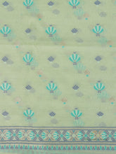 Load image into Gallery viewer, Lime Green No Zari Unstitched Banarasi Suit Fabric
